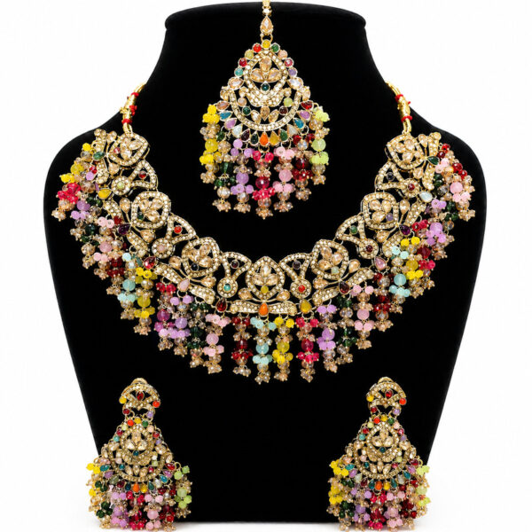Necklace Multicolor flowery