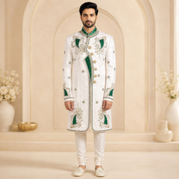 Sherwani greenish
