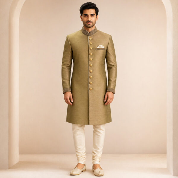 Sherwani Gold