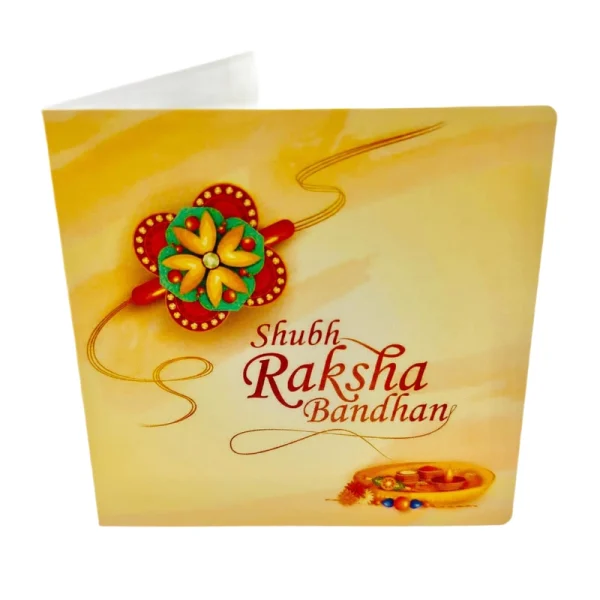 Shubh Raksha Bandhan Kaart (incl. enveloppe)